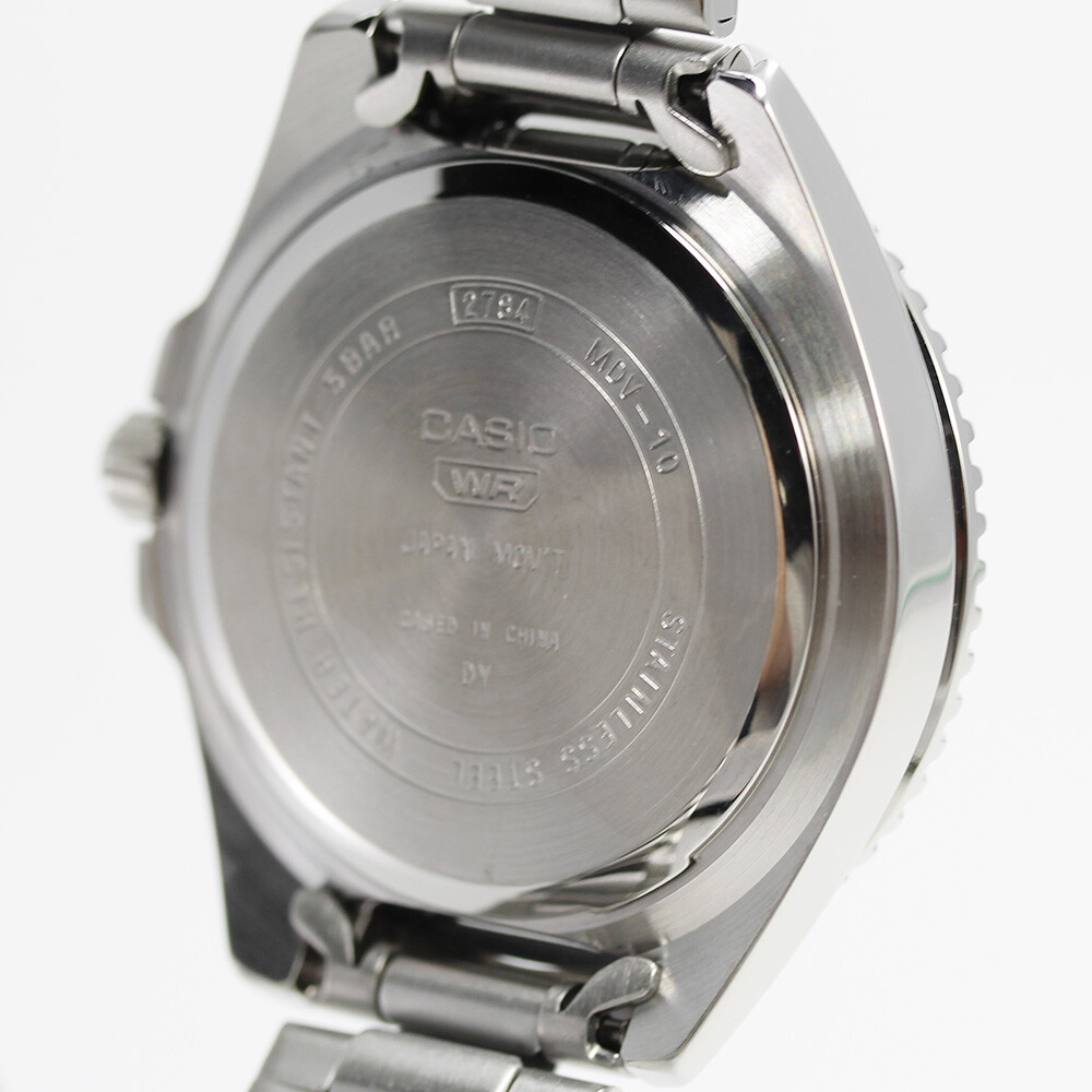 【限定特価】CASIO カシオ MDV-10D-4A1 アナログウォッチ CASIO MDV-10D-4A1 MDV-10 MDV-10D-4A1V Quartz Analog Orange