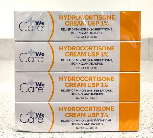 (12 Packs) Dynarex Hydrocortisone Anti Itch & Rash Skin Cream 1 Oz Each exp7/27