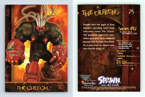 The Creech #75 Spawn The Toy Files 1999 Inkworks Trading Card - Picture 1 of 1
