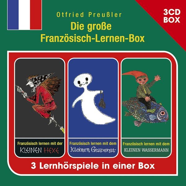 Thumbnail - Die Große Französisch-lernen-box (3-cd Hspbox) | Cd | Von Otfried