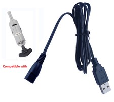 2-Prong USB Charging Cable Cord for Intex 12269 Rechargeable Handheld Vacuu