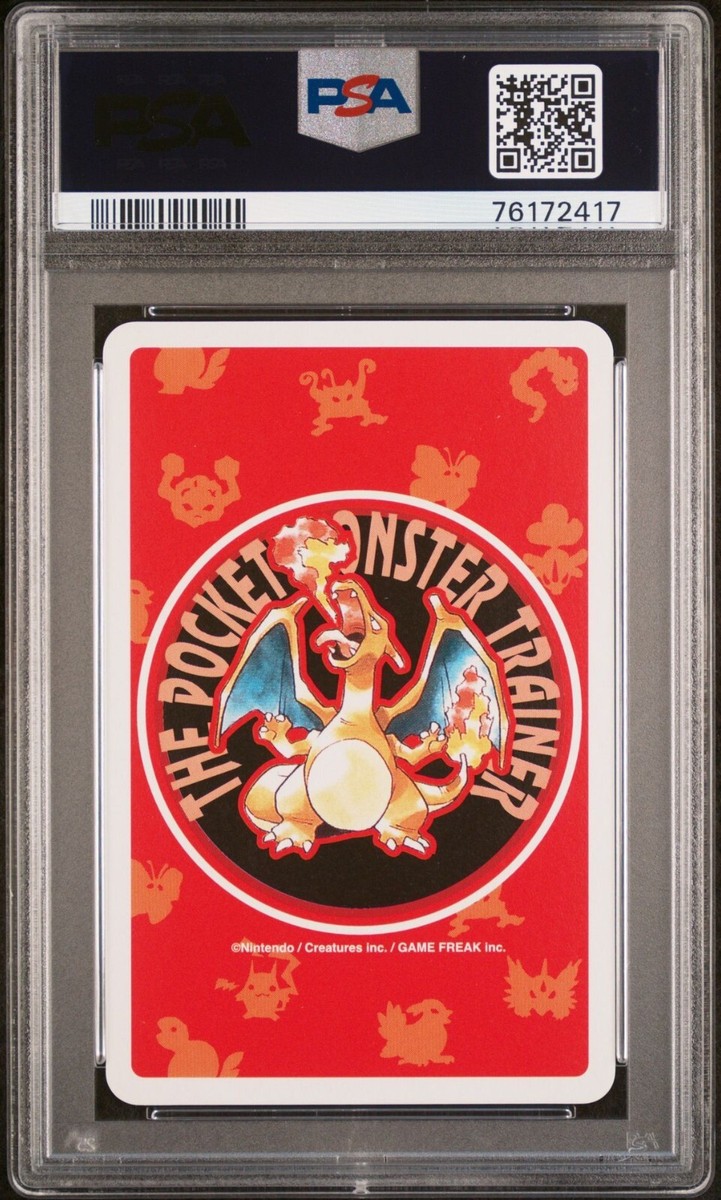 PSA 10 1996 POKEMON RED VERSION PLAYING CARDS 054 PSYDUCK 9