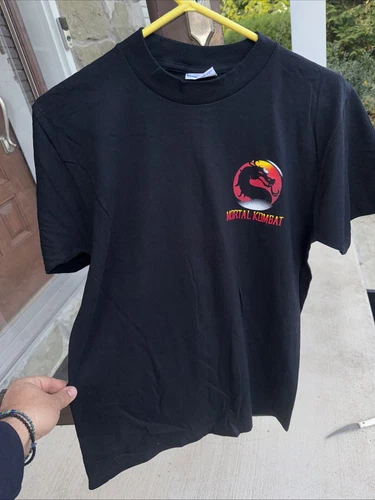 Mortal Kombat Vintage Promo T Shirt NEW” 1992 Medium (40)