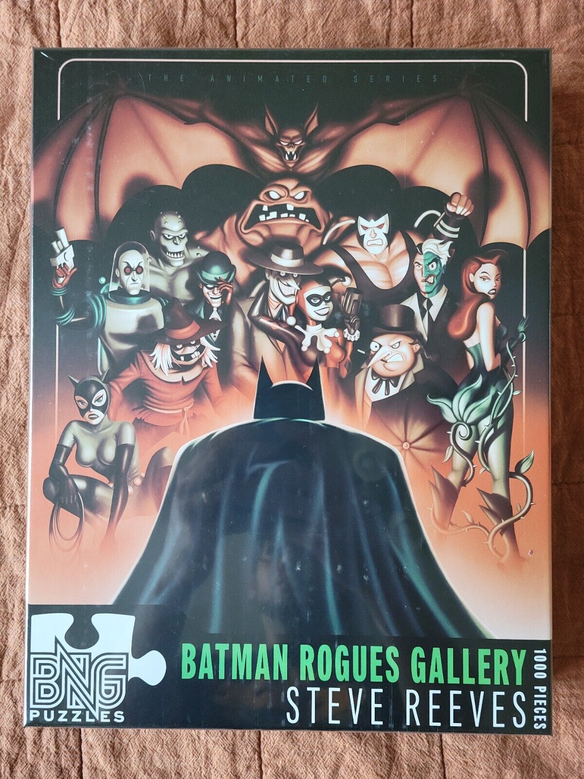 Batman Rogues Gallery - Bottleneck Gallery 1000 Piece Puzzle w/ Foldout Print