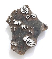 Wooden hand carved Printing Stamp Block for Fabrics Printing ZEFB-188