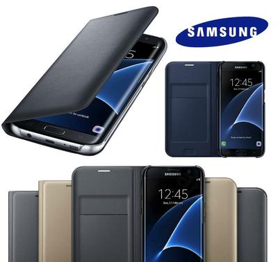 Luxus Leder Kartenetui Brieftasche Flip Case Hülle für Samsung Galaxy Handys