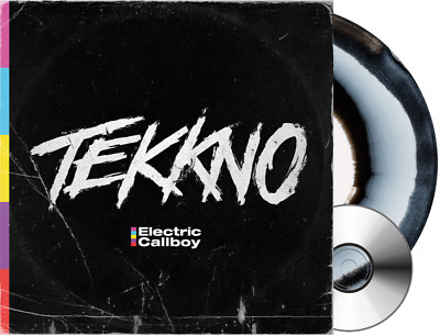 Electric Callboy - Tekkno Limited Black White Split Vinyl LP 500 WW NEU