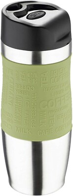 BERGNER Thermo Edelstahl Travel Mug Thermoflasche / Tee Kaffee Wasser heiß kalt