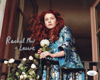 Rachel Hurd-Wood signed inscribed 8x10 photo Perfume JSA COA