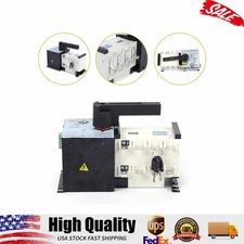 100AMP Dual Power Automatic Transfer Switch Changeover Isolation Generator USA