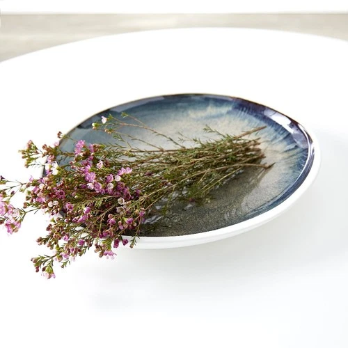 Cyan lighting - Lullaby - Large Bowl - 16.75 Inches Wide by 2 Inches High - Picture 4 of 4