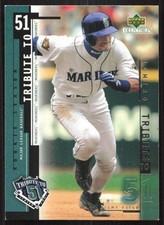 2001 Upper Deck Collectibles Ichiro Tribute to 51 #I14 Ichiro Suzuki Mariners