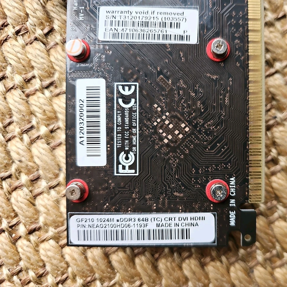 Nvidia GF210 1GB PCI-E Graphics Card - HDMI, DVI & VGA - Image 2 of 3