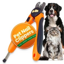 GoPets Dog Nail Clippers, Professional Pet Nail Trimmer for Large Dogs and Ca...