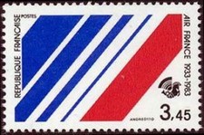 France Yvert Num 2278 ** Air France  1983