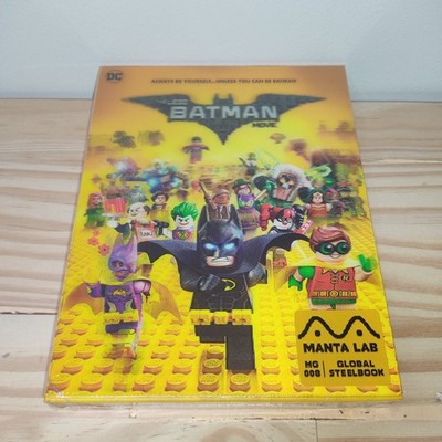 The Lego Batman FullSlip LENTICULAR SteelBook 3D - MANTA LAB - NEU