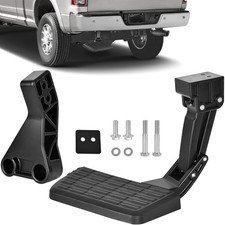 Rear Bed Step Compatible with 2009-2018 Dodge Ram 1500, Ram 2500/3500 Excludes