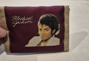 1980s  MICHAEL JACKSON WALLET Official BUCK TUX Brand
