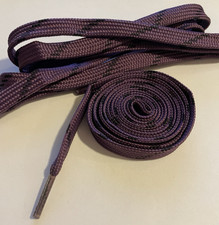 FLAT Purple Quality Athletic SHOE LACES Sport Sneakers Casual Shoes Strings 49"