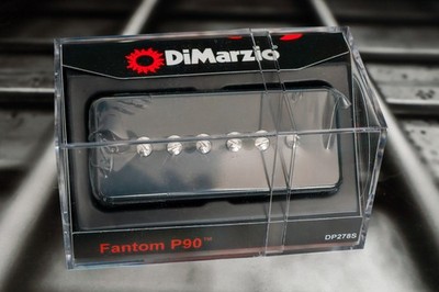 DiMarzio DP278BKS Fantom P90 Soapbar - Black / Nickel Pole Pices