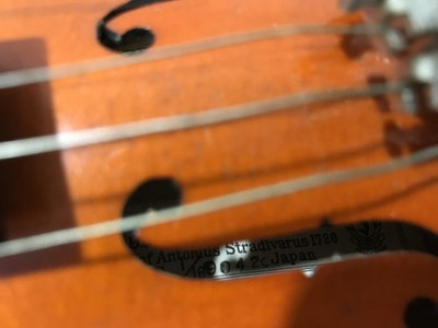 Suzuki 1/16 violin with case pre-owned child sized | eBay