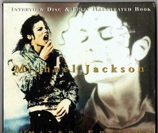 Michael Jackson Interview Disc & Fully Illustrated Book - UK CD album