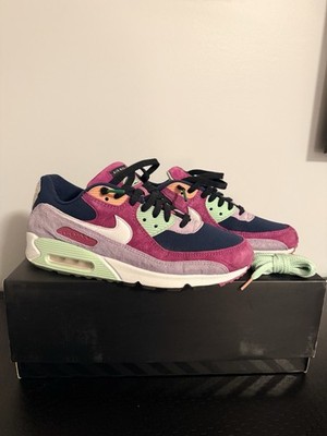 Nike Air Max 90 NRG Light Bordeaux/White/Armory Navy DM0035-500 2022