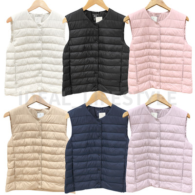 Packable Pufftech UNIQLO PUFFTECH Compact Vest S-3XL Packable Padded Sleeveless Women ...