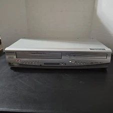 Sylvania DV220SL8 DVD VCR Combo Recorder Player 4 Head Tested Working No Remote