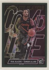 2019-20 Panini Donruss Complete Players Green Flood Damian Lillard #4 1b8