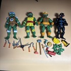 NECA TMNT TEENAGE MUTANT NINJA TURTLES ACTION FIGURE STUMP WRESTLING 4 PACK