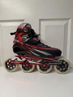 Rollerblade Marathon Carbon 4×100 Speed Inline Skates  Carbon Fiber Boot  Racing