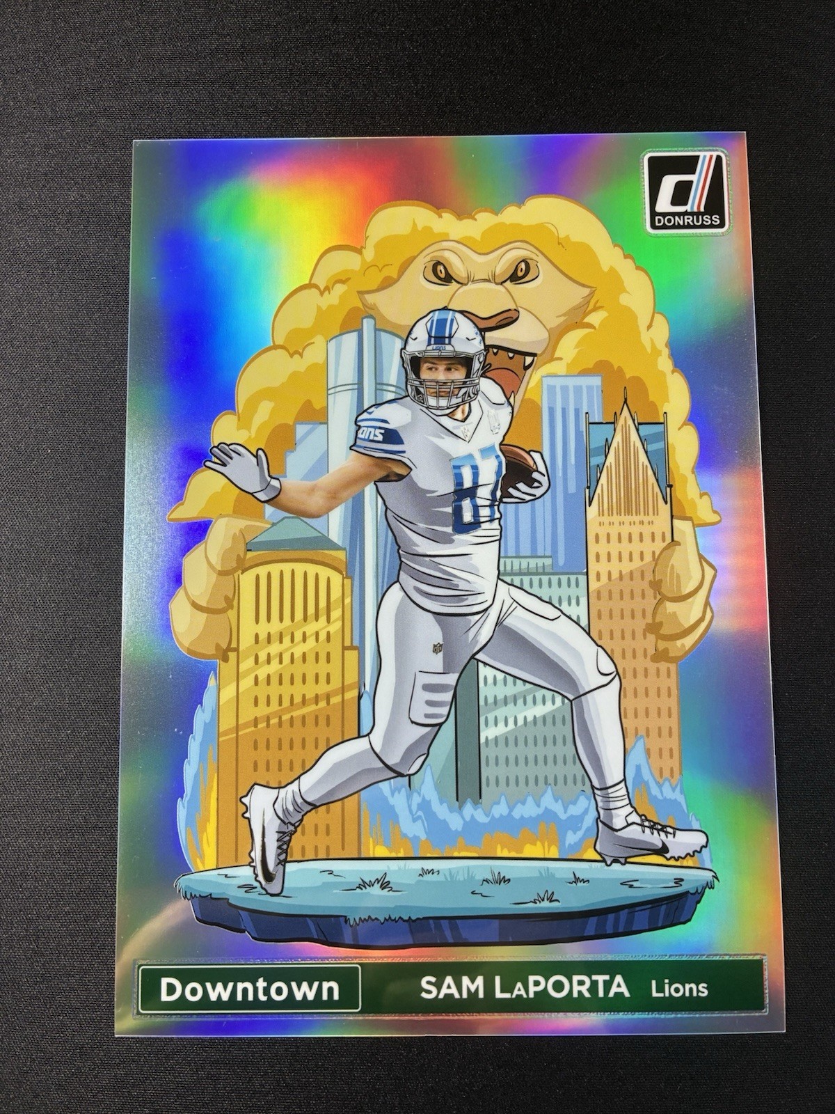 2024 Panini Donruss Jumbo Oversized Downtown Sam LaPorta #6