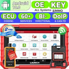 2025 LAUNCH X431 PRO Elite V + PRO5 OBD2 Scanner Car Diagnostic Tool Key Coding