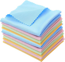10 Pcs Flute Cleaning Cloth, Microfiber Violin Cleaning Cloth Soft Instrument Cl