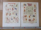 Japan Stamp First Day Cover Greetings Winnie the Pooh 2 Covers Large format 2013