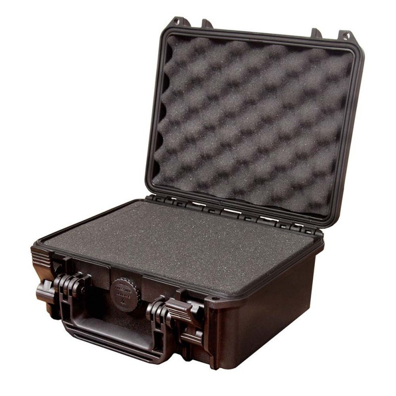 Valise étanche MAX235 H105S de 4,50 litres noir camouflage pour randonnée