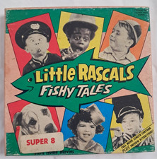 Vintage Little Rascals  Fishy Tales   213 8mm Film Reel w/ Box Buckwheat