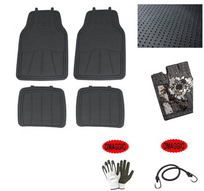 Für Volvo XC60 D5 AWD Geartronic Business Plus 4 Matten Gummi Auto Extra Grip