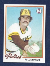 SHARP PACK FRESH 1978 TOPPS BASEBALL #140 ROLLIE FINGERS HOF  .99 SHIP Y483