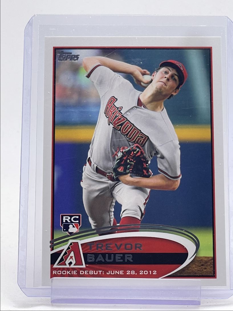 TREVOR BAUER 2012 TOPPS UPDATE SERIES ROOKIE DEBUT DIAMONDBACKS RC Q5972