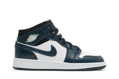Air Jordan 1 Mid Grade School Armory Navy 554725-411 Available Now