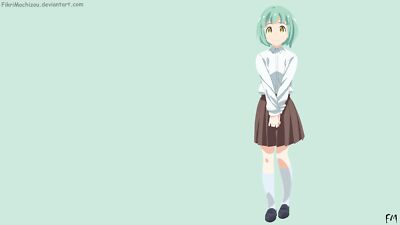 Anime demi chan wa kataritai girls kusakabe Custom Gaming Mat Desk