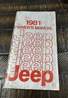 1981 Owners Manual for Jeep