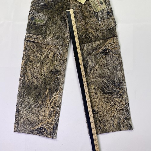 Magellan Youth XS 22x22 Elastic Waist Mossy Oak Camo Cargo Versatile Hunt Pants - Picture 2 of 14
