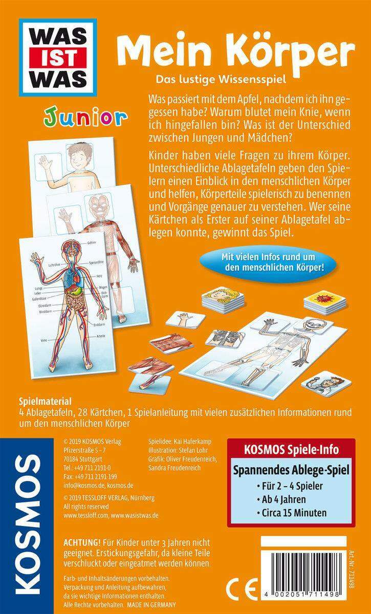 Thumbnail - Kosmos Was Ist Was Junior Mein Körper