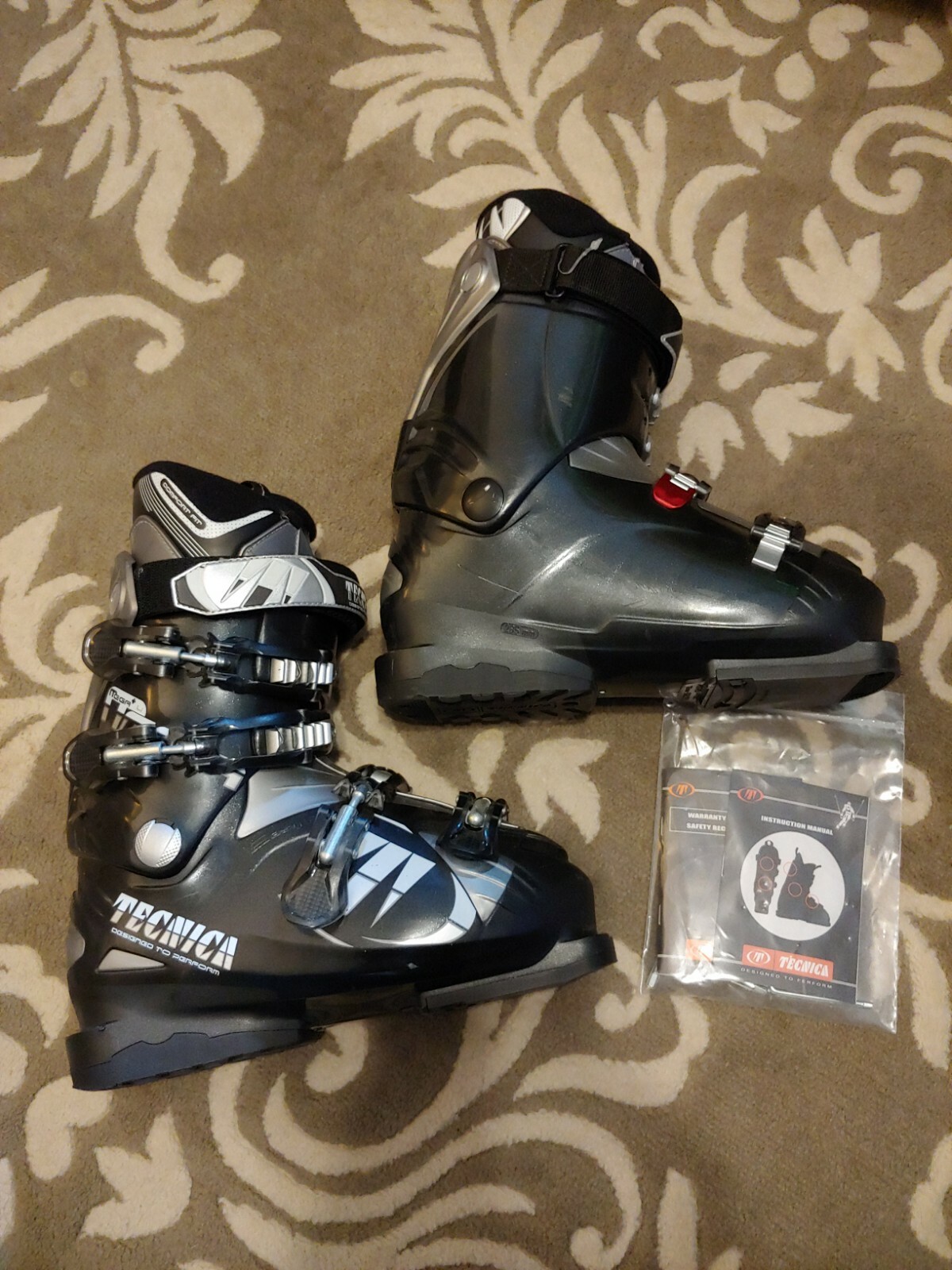 SALOMON Tecnica Mega+4 Scarponi Sci 285mm Outdoor Sport Neve 240 245