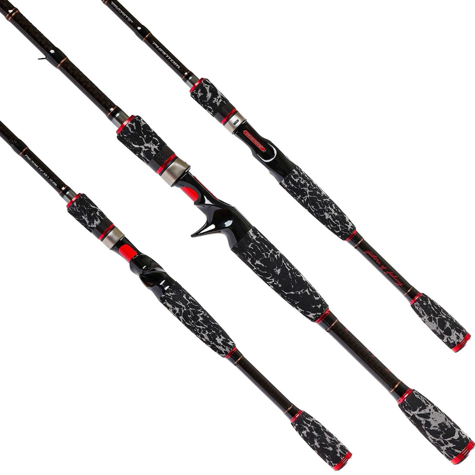 Favorite Rods Phantom Casting Fishing Rod PTMC741H 7'4" Heavy eBay