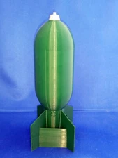 Vintage-style Bomb shaped Container