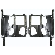 Headlight Bracket Set Mounting Panel Housing Support For 03-06 GMC Sierra 1500